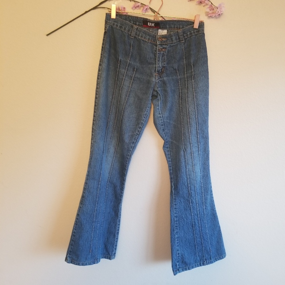 Vintage UK Jean's flare size 5/6